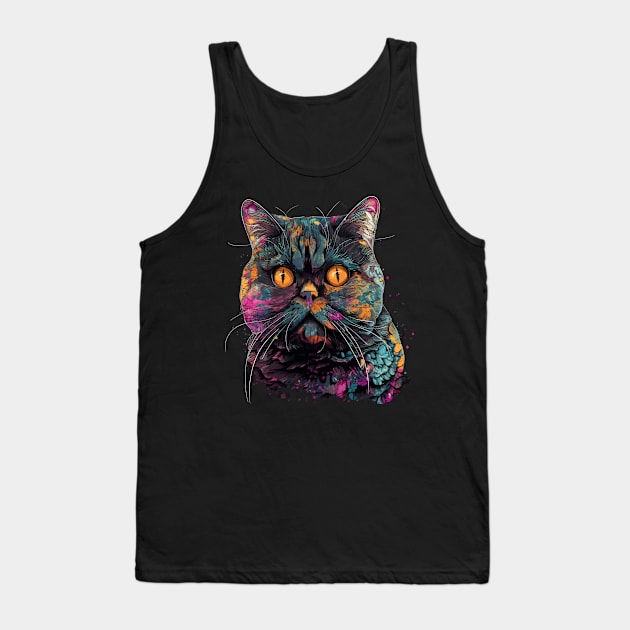 Exotic Shorthair Tank Top by JH Mart